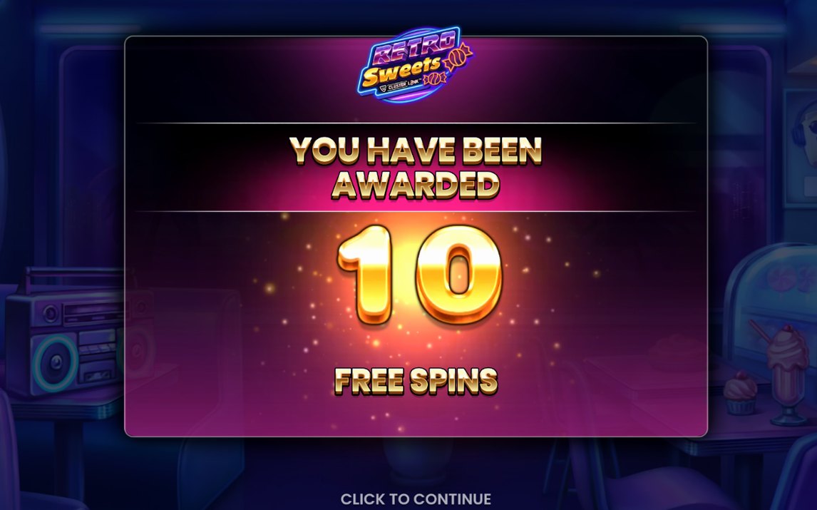 Free Spins-läge med Wild Candy-symboler på spelplanen